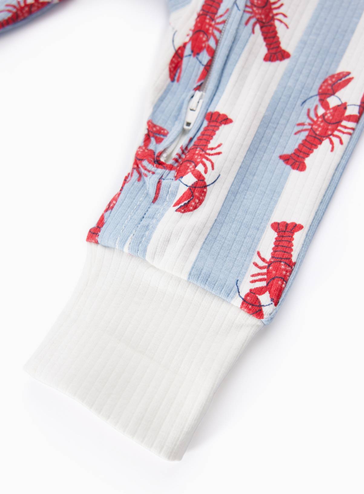 Sea Life Print Sleepsuits 3 Pack Up to 1 mth - Image 2